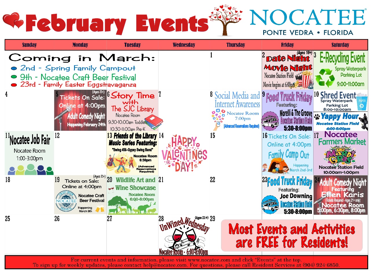 Community Events and Activities Nocatee